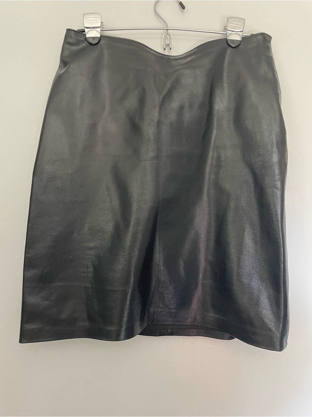 Finity 100% Leather Pencil Skirt